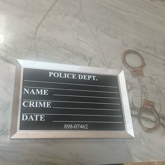 HALLOWEEN COSTUME- PRISON UNIFORM & accessories - Picture 3 of 13